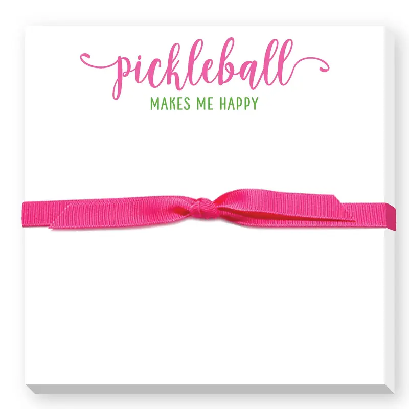 Pickleball Makes me Happy Notepad