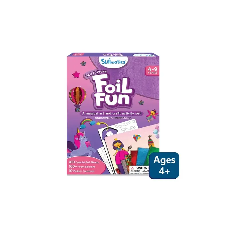 Peel & Press Foil Fun - Unicorns & Princesses