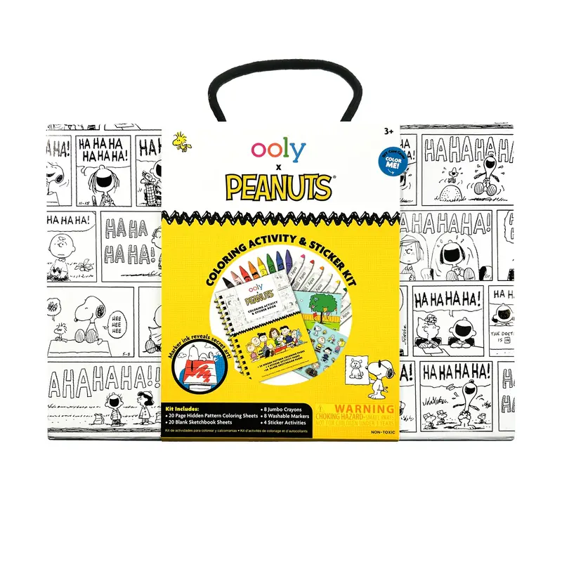 Peanuts Coloring Activity & Sticker Kit