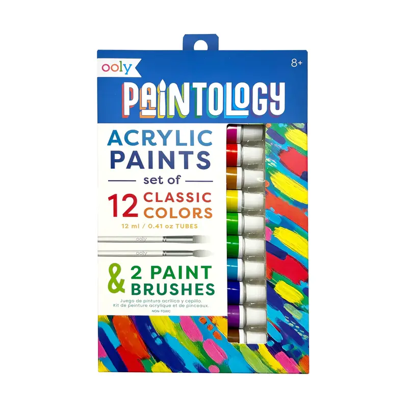 Paintology Acrylic Paints - Classic Colors