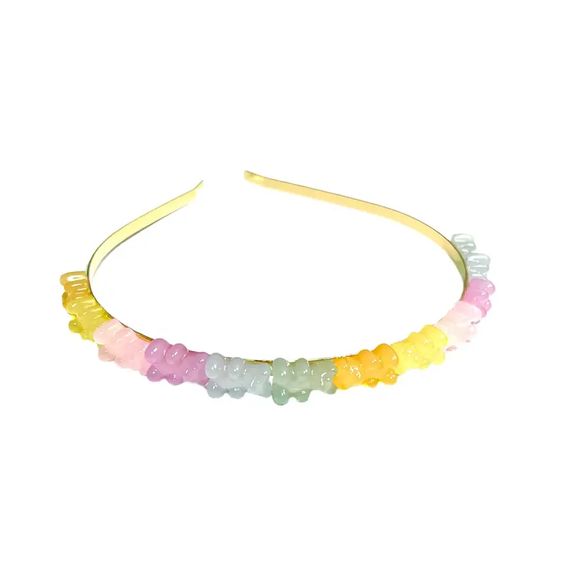 Pastel Gummy Bear Headbands