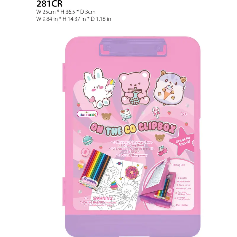 On The Go Clipbox - Critters