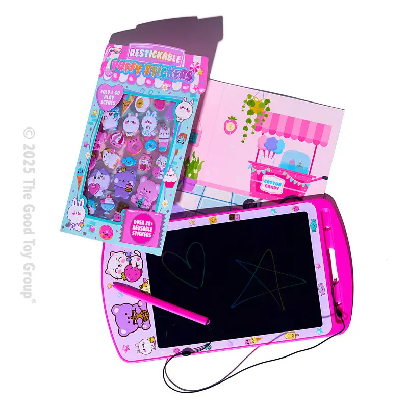 On the Go LCD Doodle & Play Set - Critters