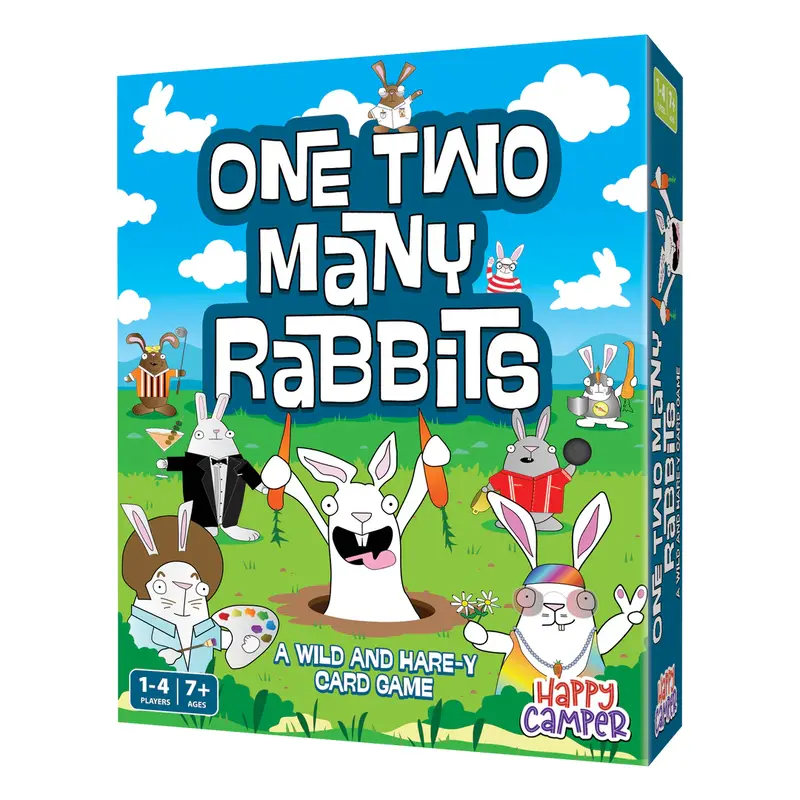 One Two Many Rabbits Card Game