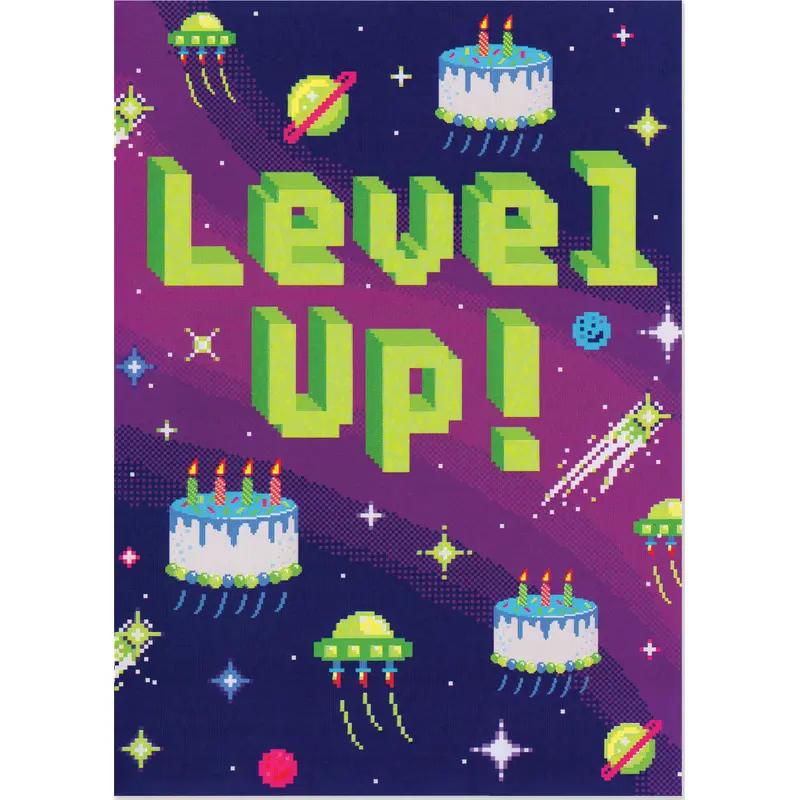 Neon: Level Up Card