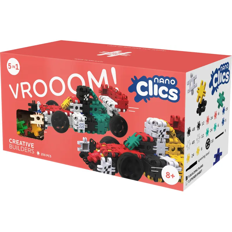 Nano Clics Creative 250pc Vroom