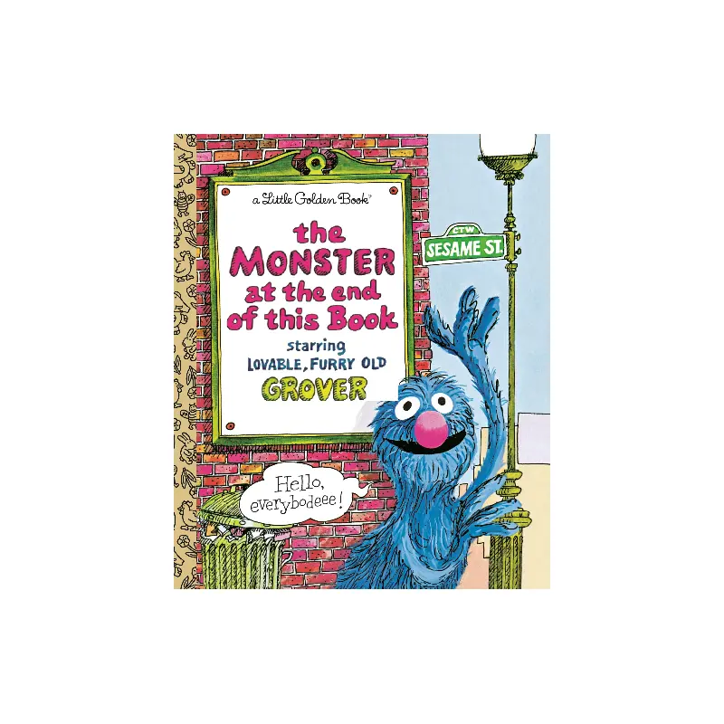 Monster at the end of this Book Little Golden