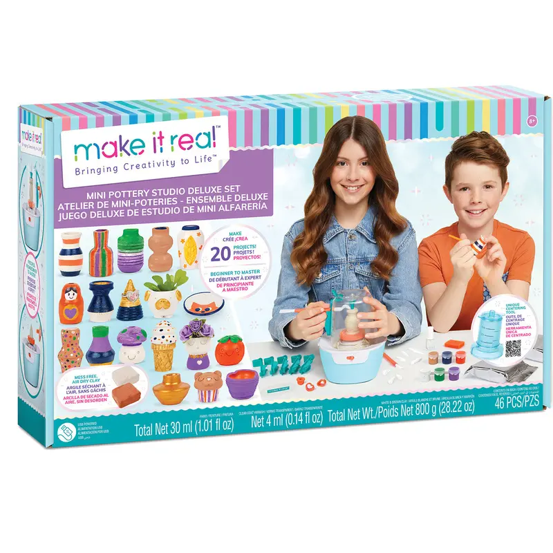 Mini Pottery Studio Deluxe Set