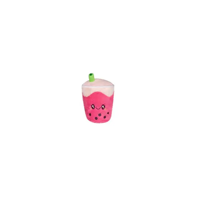 Mini Squishable Strawberry Bubble Tea