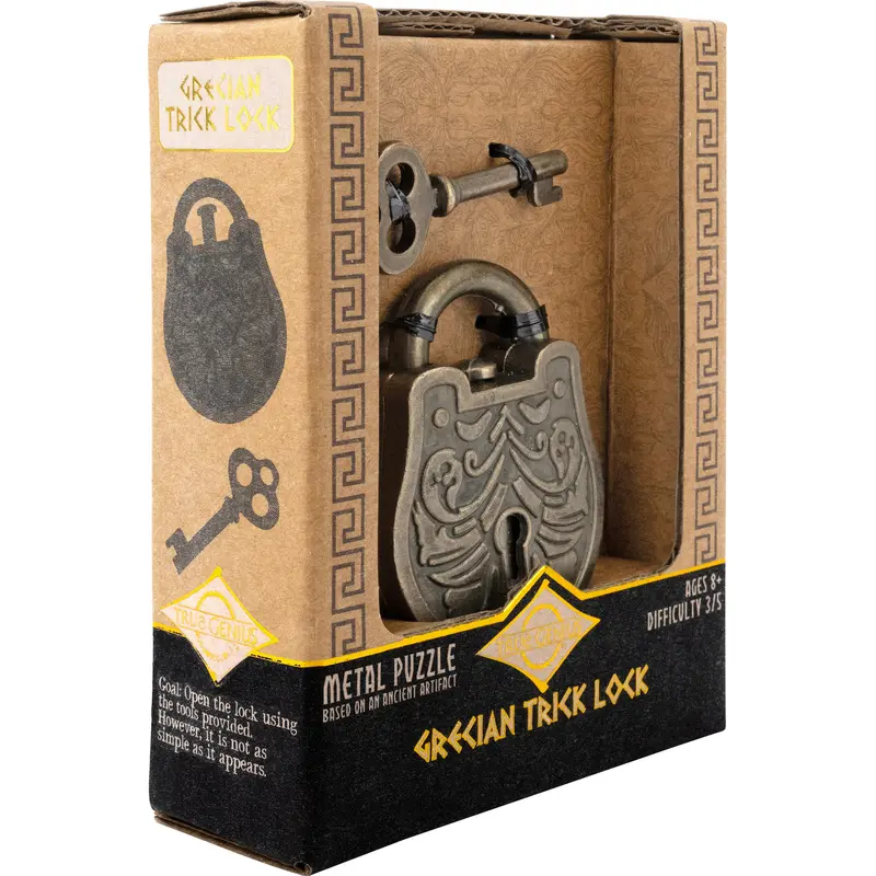 Metal Puzzle - Grecian Trick Lock