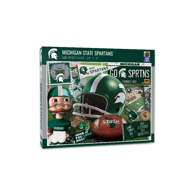 Michigan State Spartans Retro - 500pc puzzle