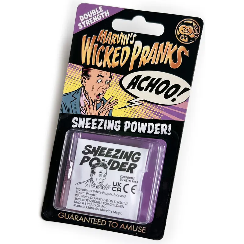 Marvin's Wicked Pranks - Sneezing Powder