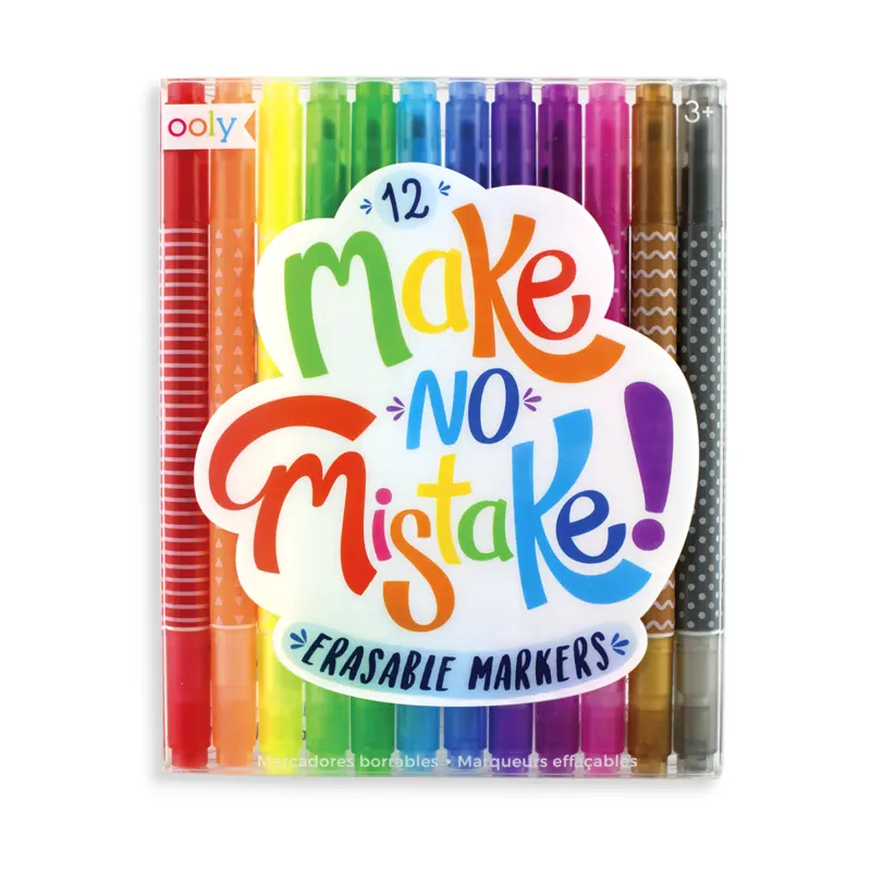 Make No Mistakes Erasable Markers