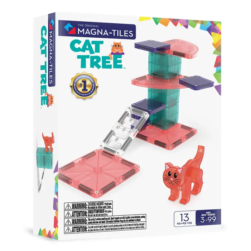 Magna-Tiles Cat Tree 13-Piece Set