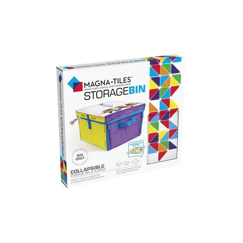 Magna-Tiles Storage Bin and Play Mat