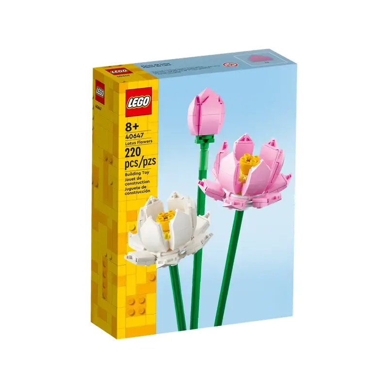 Lotus Flowers - Botanical