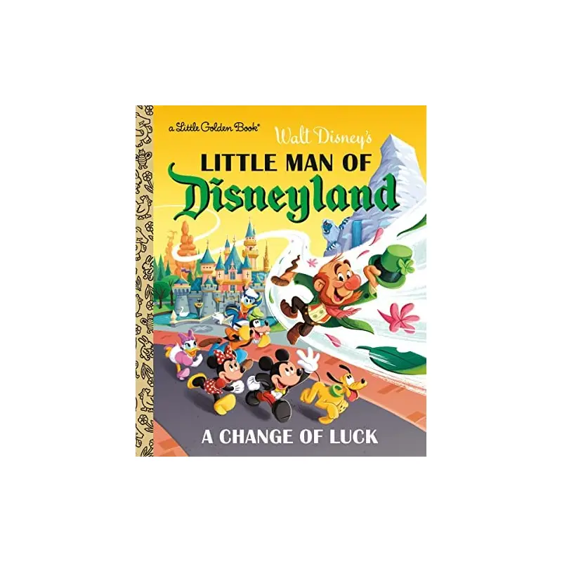 Little Man of Disneyland Golden Books