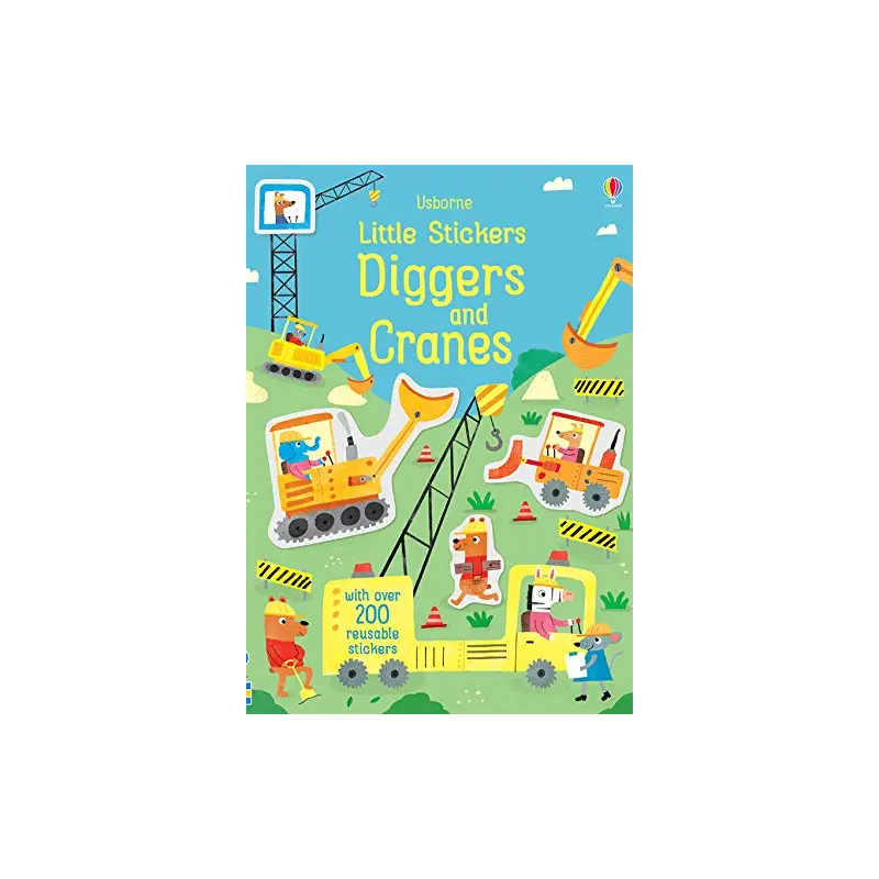 Little Stickers -Diggers and Cranes