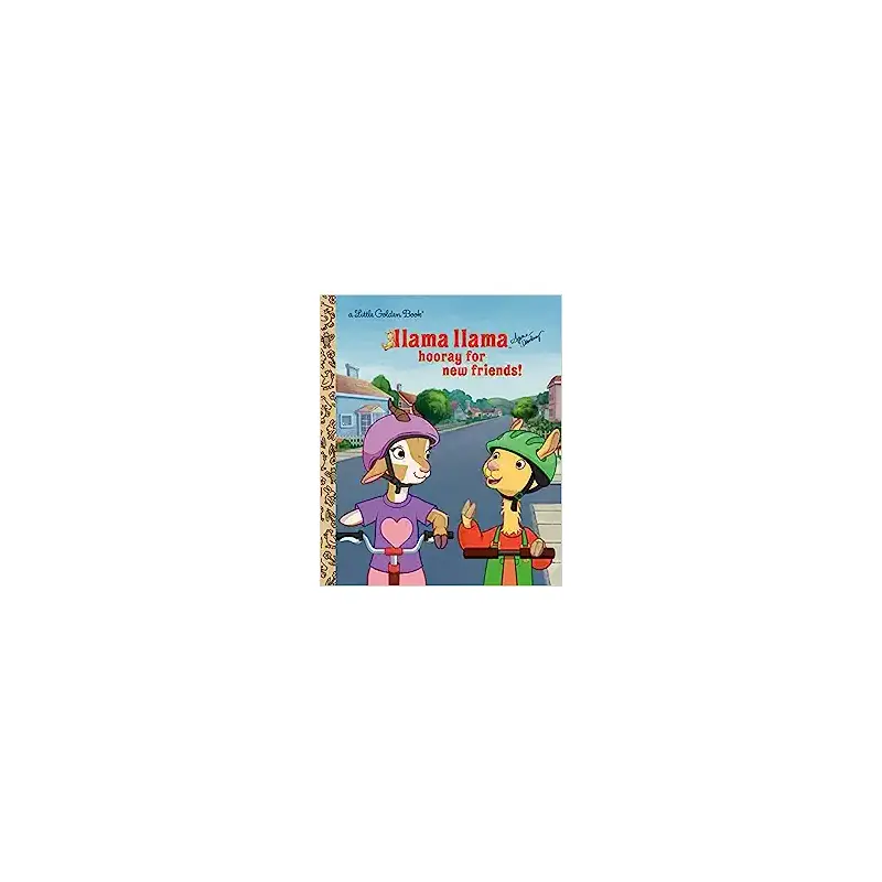 Llama LlamaHooray  for New Friends Little Golden