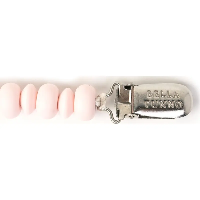 Light Pink Pacifier Clip