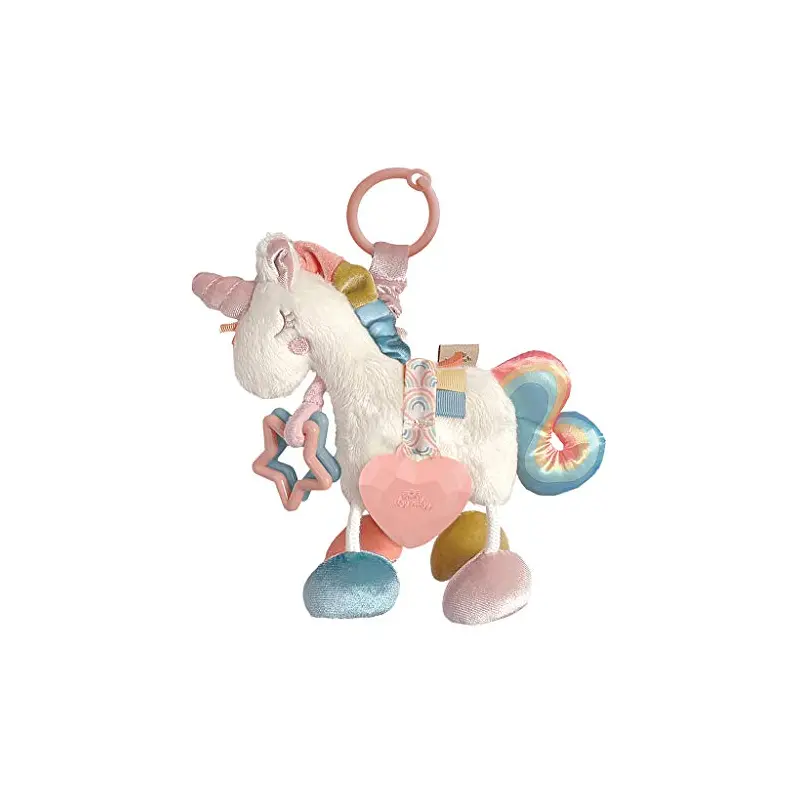 Link/Love Unicorn Activity Plush w/teether Toy
