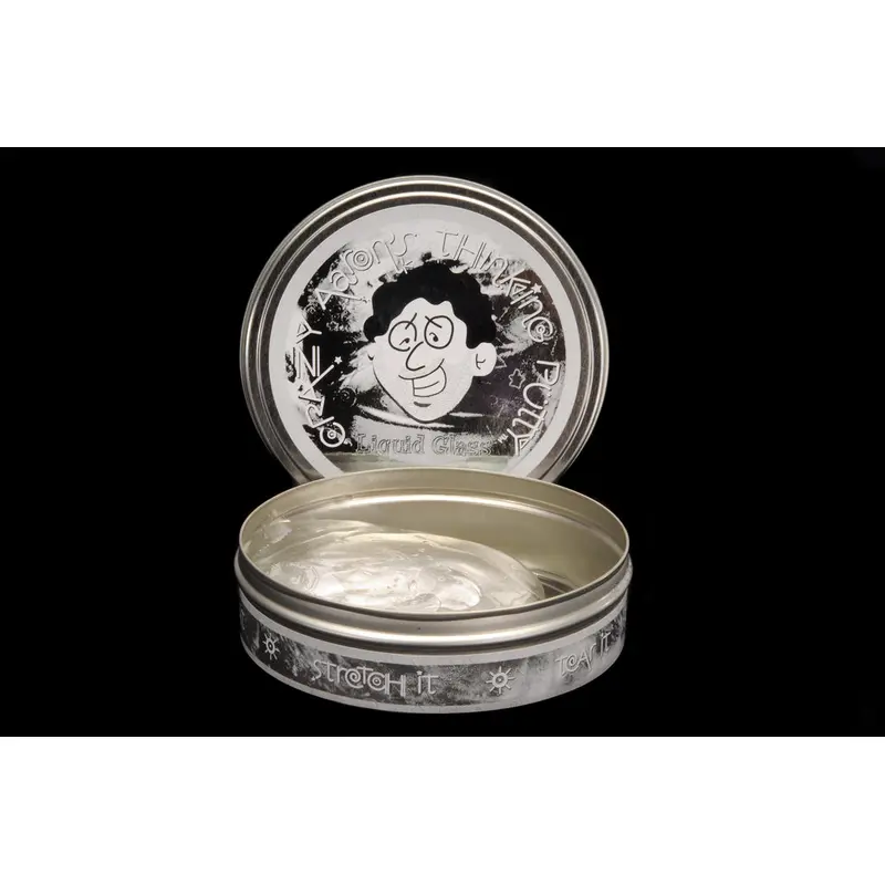 Liquid Glass Crystal Clear 4" Tin