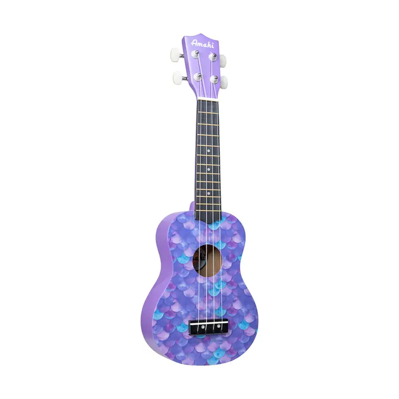 Amahi Ukulele - Purple Mermaid