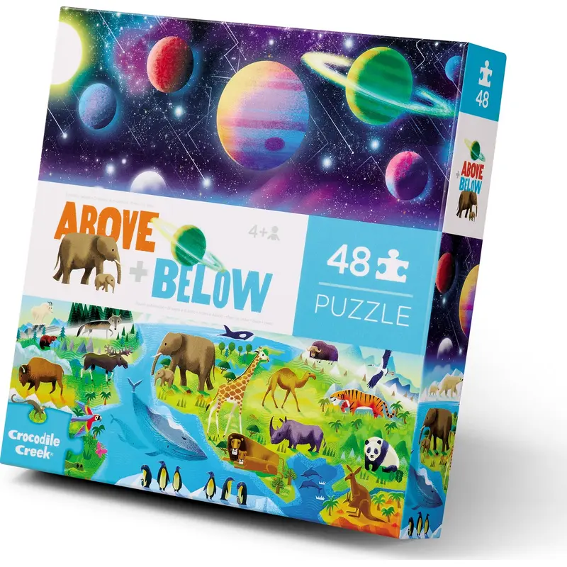 Above & Below/Earth & Space - 48pc Puzzle