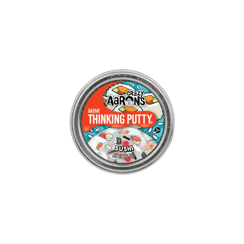 2" Sushi Crazy Aaron's Thinking Putty