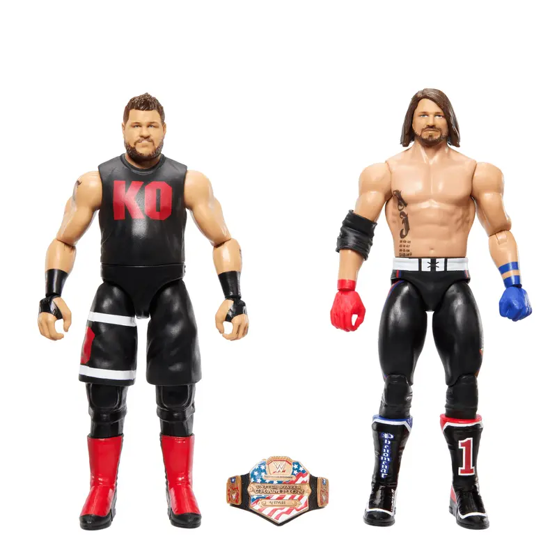 Wwe  Championship Showdown  Coffret de 2  Aj Styles Contre Kevin Owens