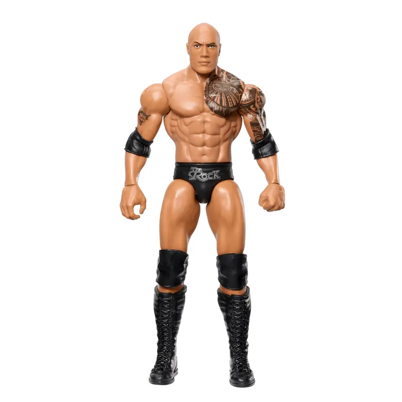 Wwe  Figurine Articule  15,24Cm (6Po)  The Rock, de Collection