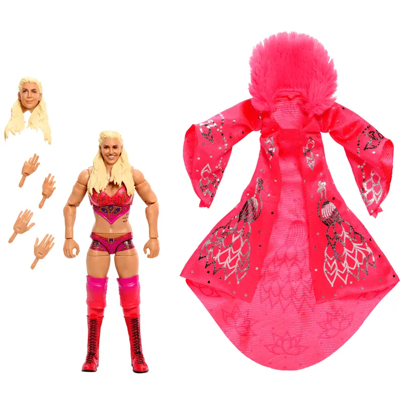 WWE Ultimate Edition Charlotte Flair Action Figure & Accessories Set, 6-Inch Collectible, 30 Articulation Points