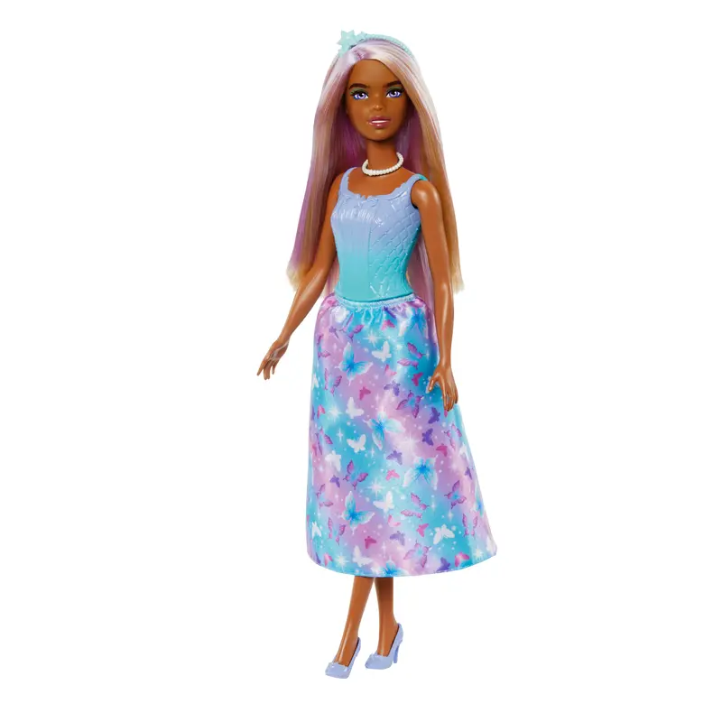 Barbie Fantasa Mueca Doncella Vestido de Ensueo Azul
