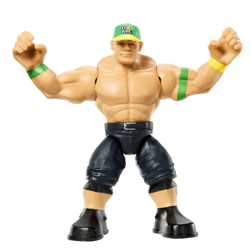 WWE Action Figure Knuckle Crunchers John Cena With Battle Accessory