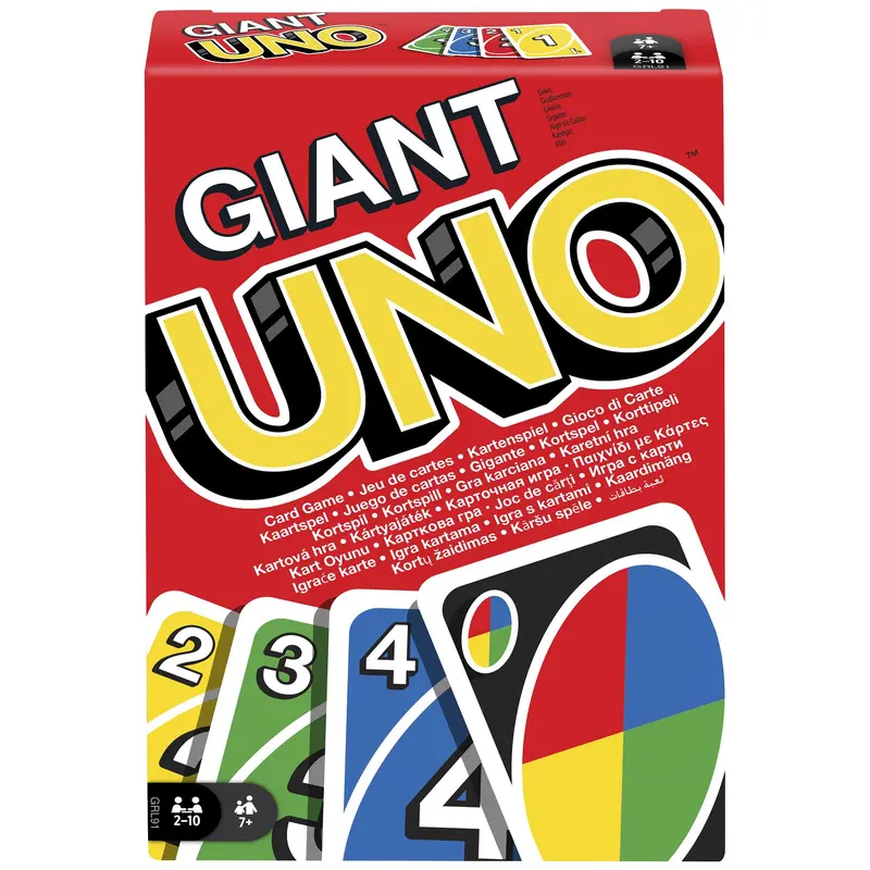 UNO Jogo de Cartas Gigante