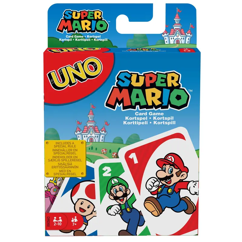 UNO Jogo de Cartas Super Mario Bros