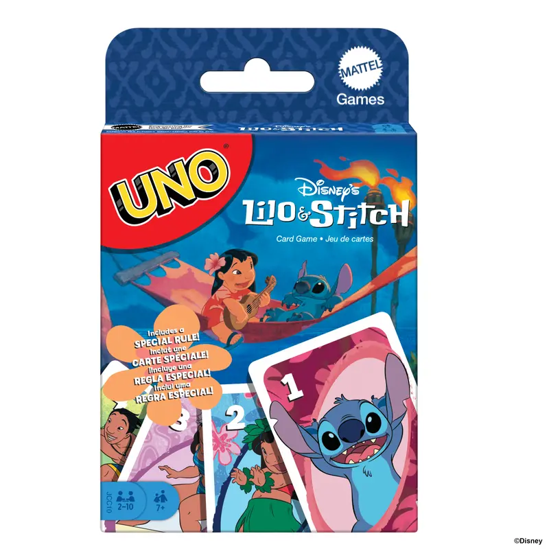 UNO Disney's Lilo And Stitch Card Game For Kids & Family Night