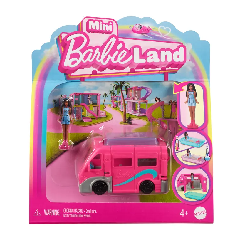 Barbie  Mini Barbieland  Coffret  Autocaravane de Rve, Poupe