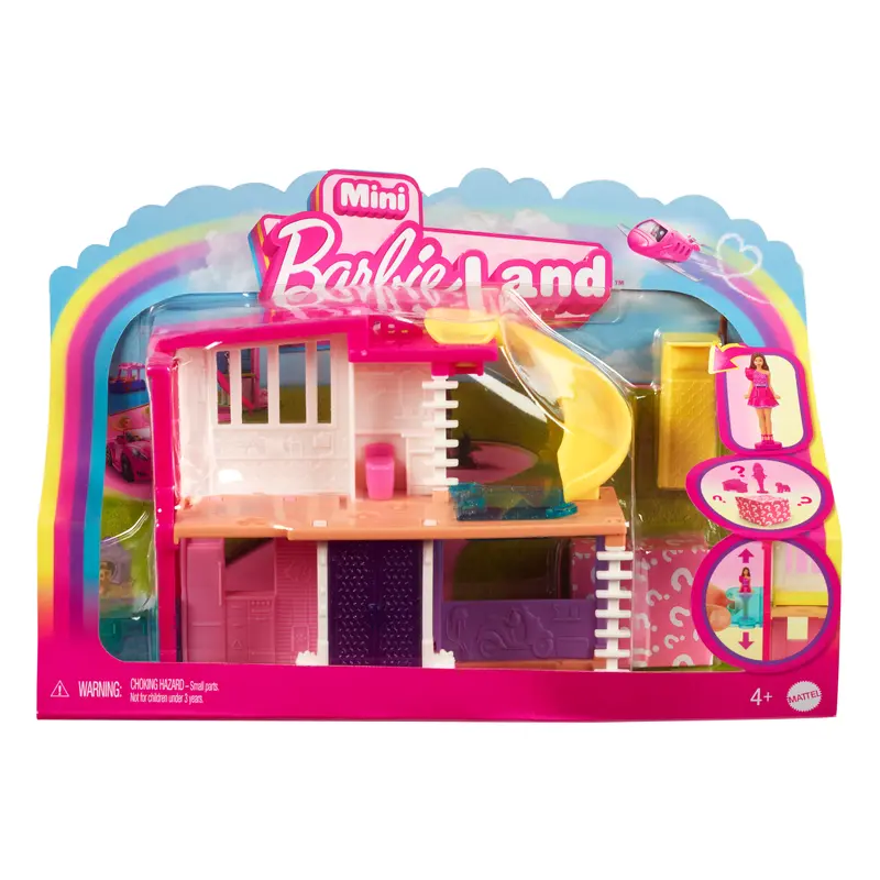 Barbie  Mini Barbieland  Coffrets  Maison de Poupe, Poupe 3,81 Cm