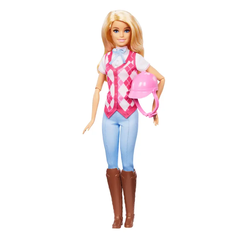 Barbie Mysteries: The Great Horse Chase Barbie Malibu Doll With Riding Clothes & Accessories