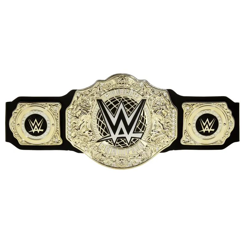 WWE Championship Title, World Heavyweight Role-Play & Costume, Leather-Like Belt