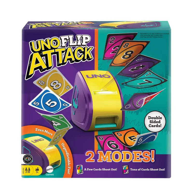 UNO Jogo de Tabuleiro Flip Attack