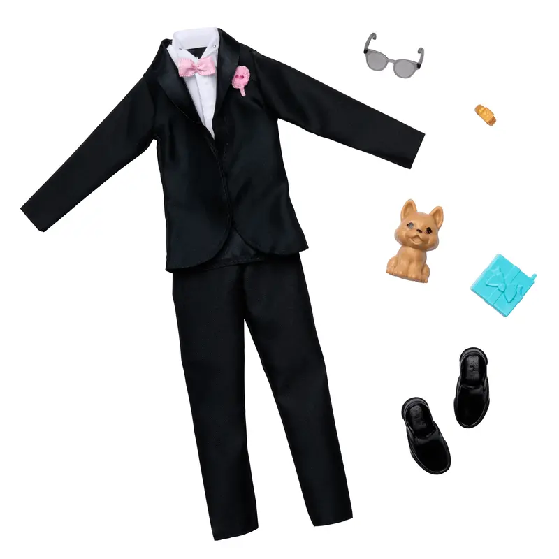 Barbie CloThes, Groom Fashion Pack For Ken Doll On Wedding Day
