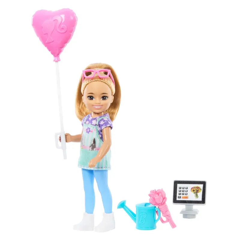 Barbie  Chelsea  Poupe Fleuriste et Accessoires, Blonde