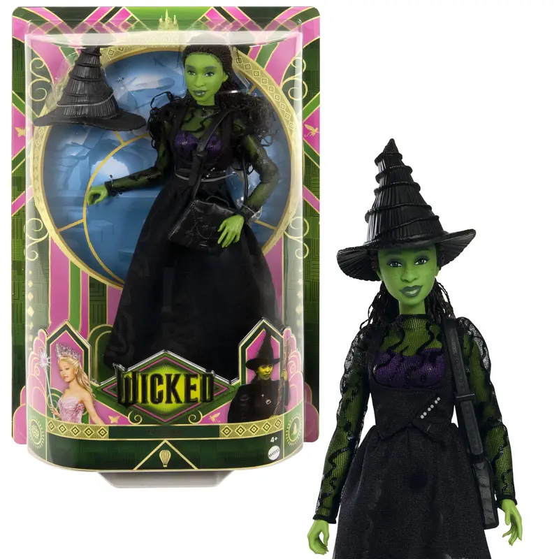 Universal Pictures Wicked Elphaba Fashion Doll With Removable Fashions & Accessories