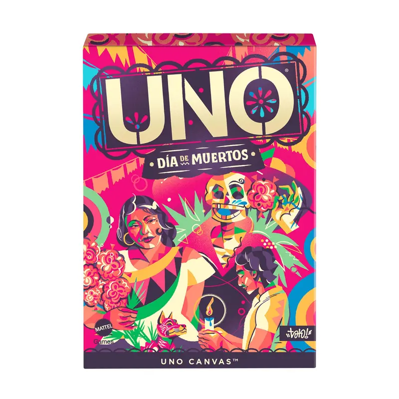 UNO Juego de Cartas Da de Muertos