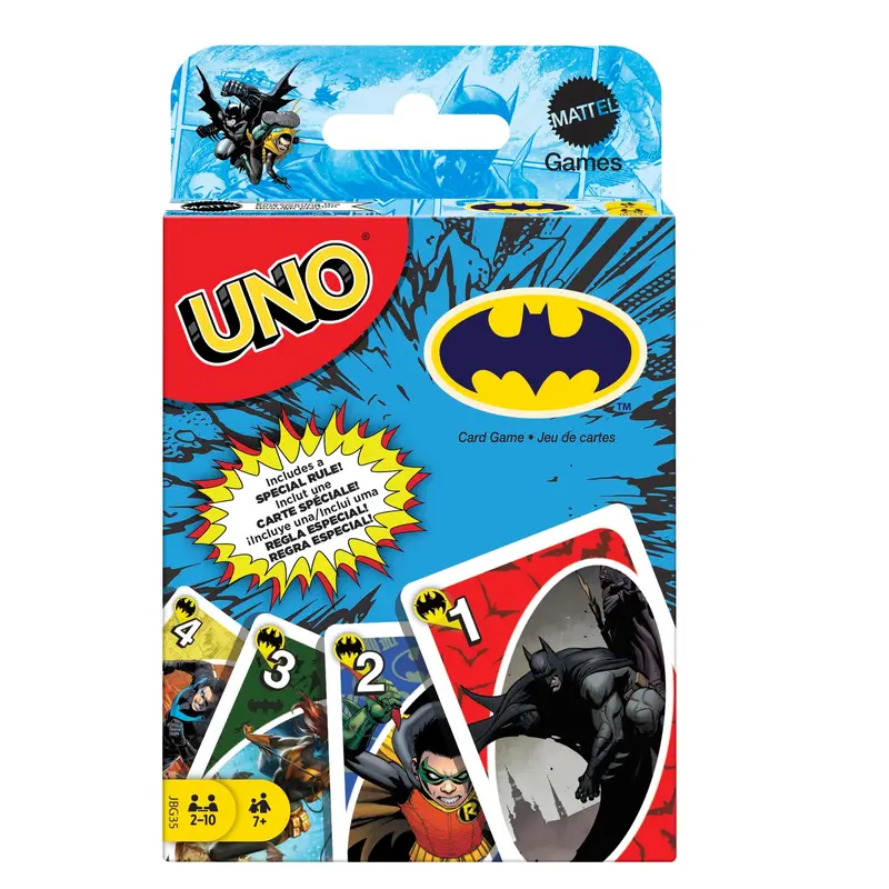 Uno Batman  Jeu de Cartes Pour Jeux Avec enfants et Famille