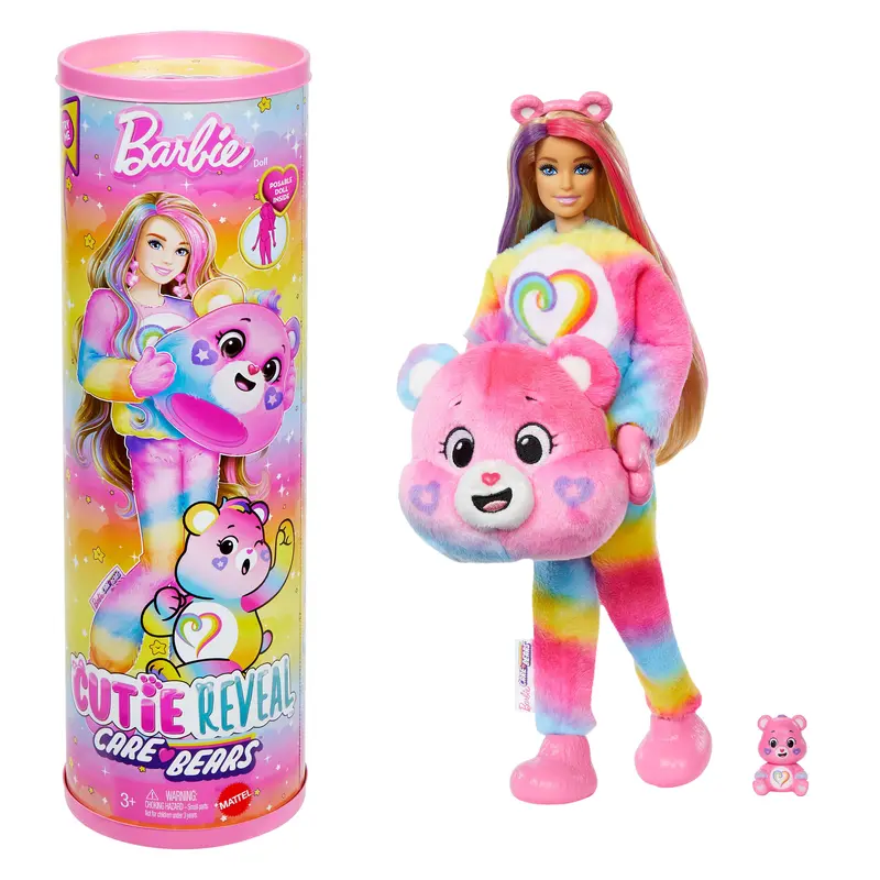 Barbie Cutie Reveal Mueca Ositos Cariositos Coloridos Sorpresa