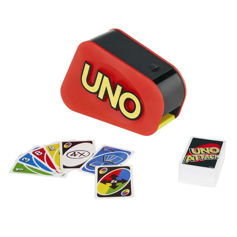 Uno Attack  Jeu de Cartes, Distributeur Alatoire, 2  10Joueurs