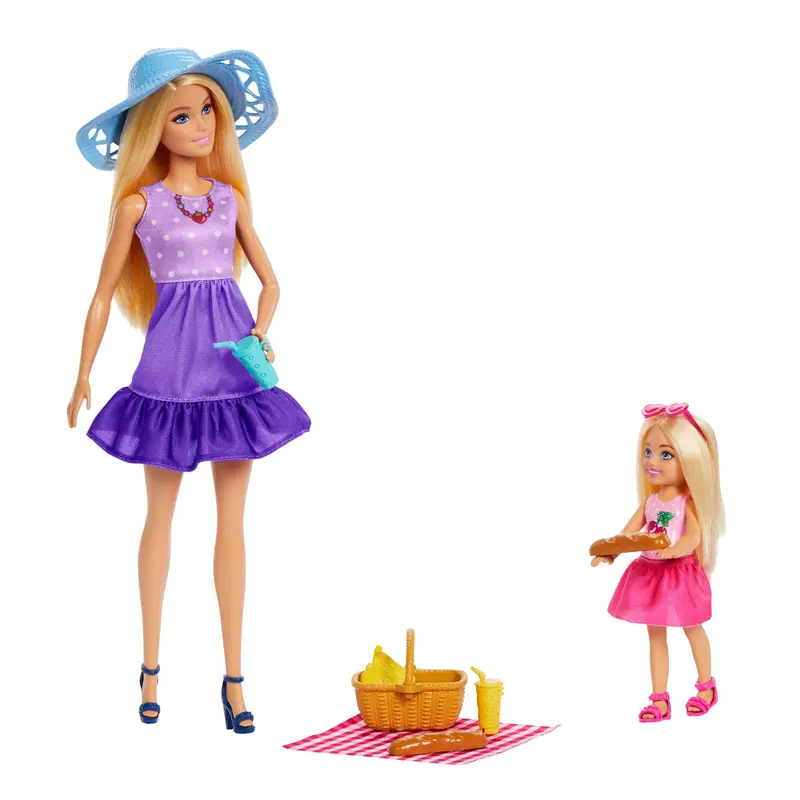 Barbie  Famille et Amis  Poupes et Accessoires  Pique-Nique